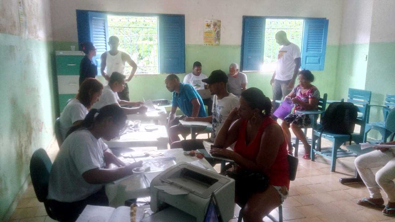 Secretaria de Assistência Social leva atendimento Itinerante ao Povoado do Novo Itamaraty.